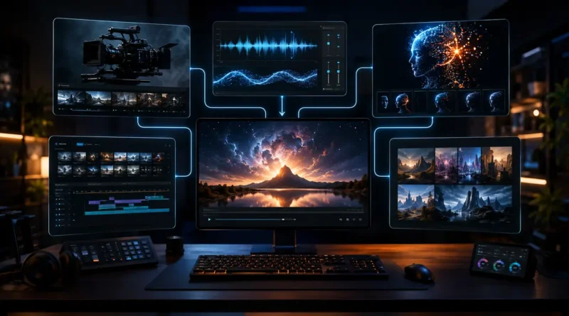 Conjunto de ferramentas de inteligência artificial para vídeos no YouTube