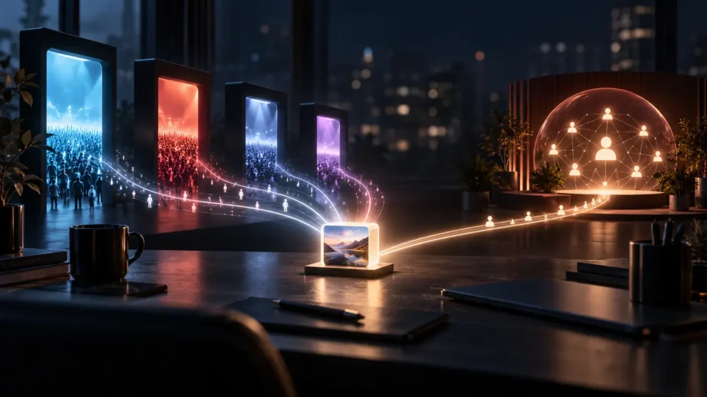 Fluxos de distribuição conectam plataformas a uma audiência própria