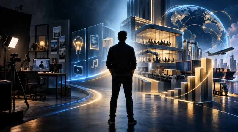 Marca pessoal de criador se transformando em uma empresa estruturada